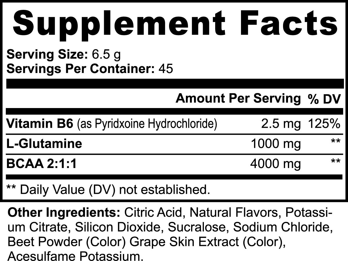 IROIKO | BCAA Post Workout Powder | Honeydew-Watermelon | 292g